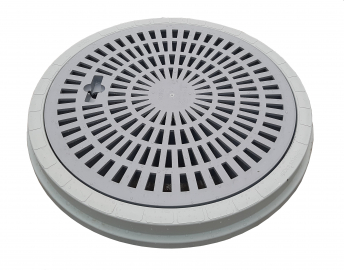 PVC sahta fi 600 [okvir + rupicasti poklopac]